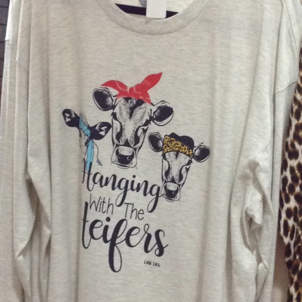 Hanging with the heifers shirt